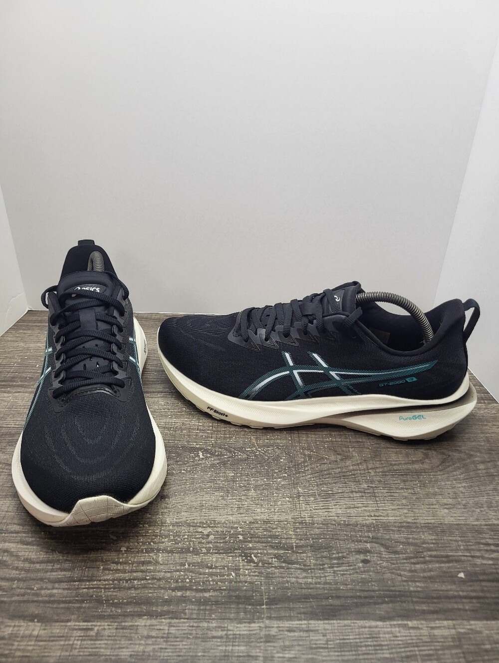 Asics GT-2000 13 Stability Black Green Running Cushioned Shoes Sneakers Men's 10